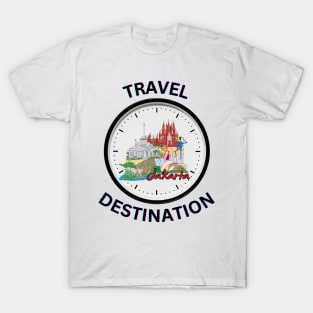 Travel to Jakarta T-Shirt